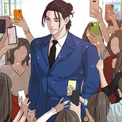🍣 Стикер «Baek Sungjoon / viral hit» для Telegram