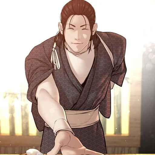 🍣 Стикер «Baek Sungjoon / viral hit» для Telegram