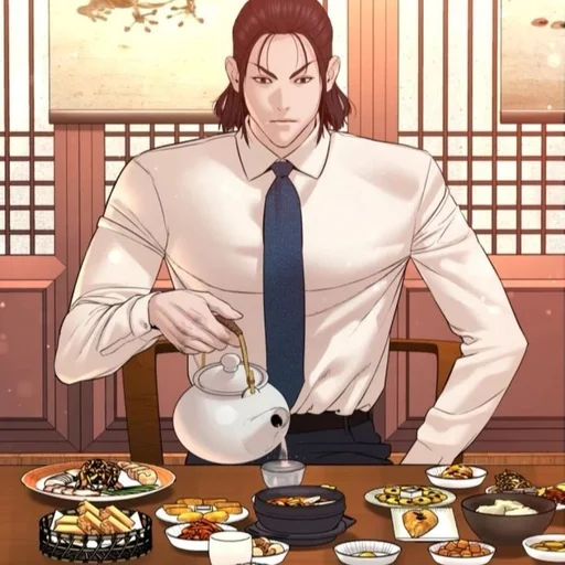 🍣 Стикер «Baek Sungjoon / viral hit» для Telegram