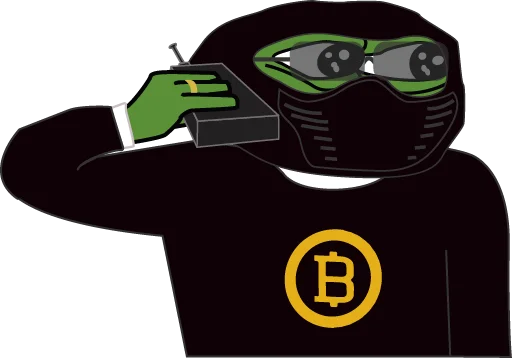 📞 Стикер «bagsy-pepes» для Telegram