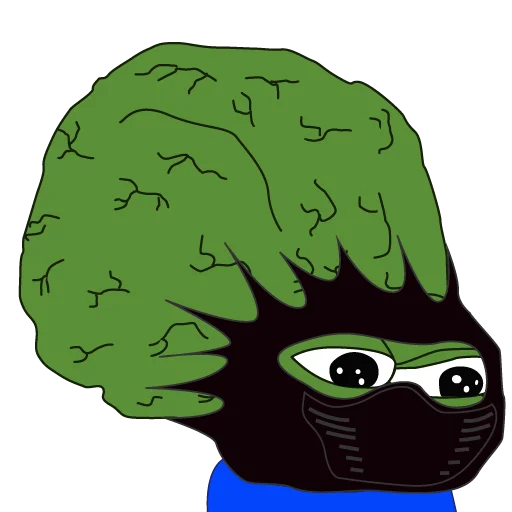 🧠 Стикер «bagsy-pepes» для Telegram