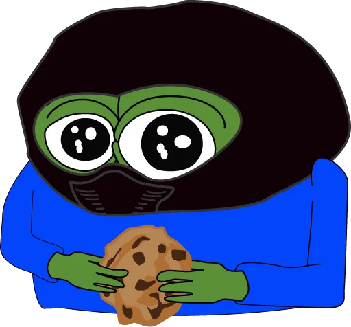 👀 Стикер «bagsy-pepes» для Telegram