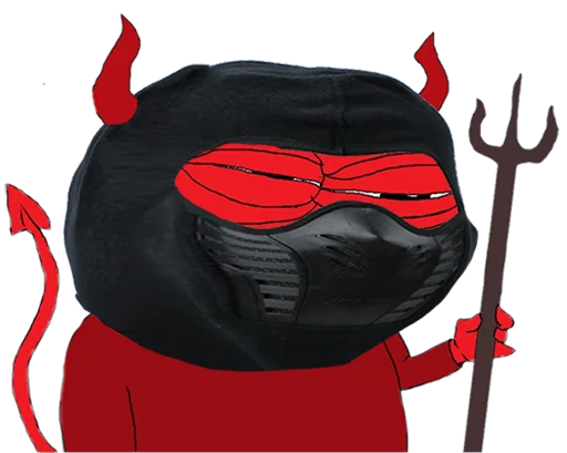 👹 Стикер «bagsy-pepes» для Telegram