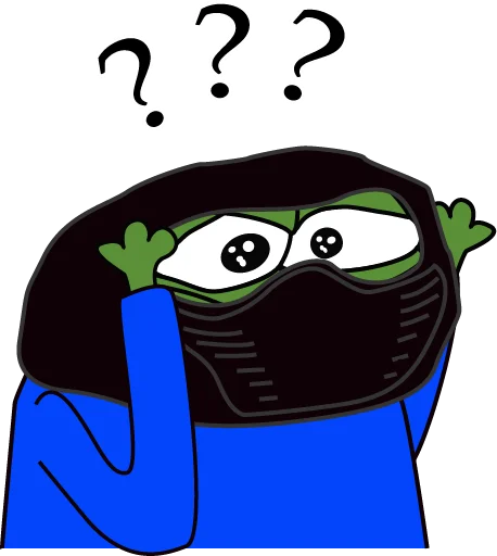 😳 Стикер «bagsy-pepes» для Telegram