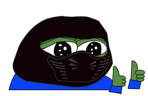 🔩 Стикер «bagsy-pepes» для Telegram