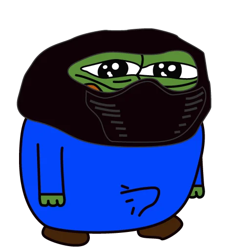 🥵 Стикер «bagsy-pepes» для Telegram