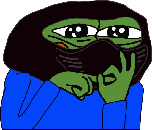 🌼 Стикер «bagsy-pepes» для Telegram