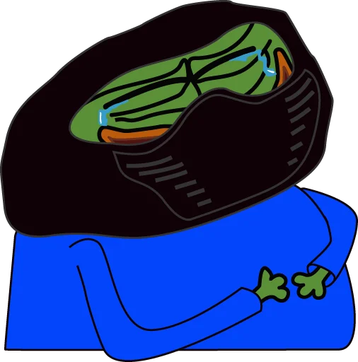 😆 Стикер «bagsy-pepes» для Telegram
