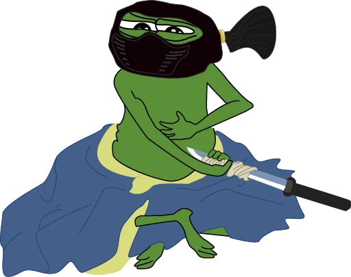 💩 Стикер «bagsy-pepes» для Telegram
