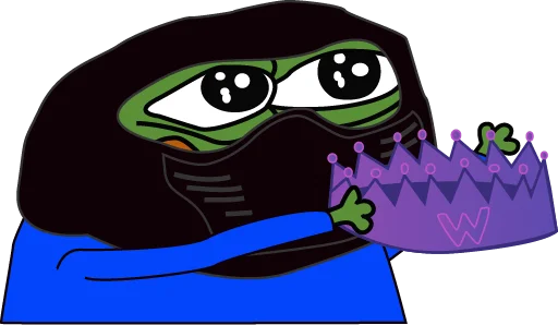 👑 Стикер «bagsy-pepes» для Telegram
