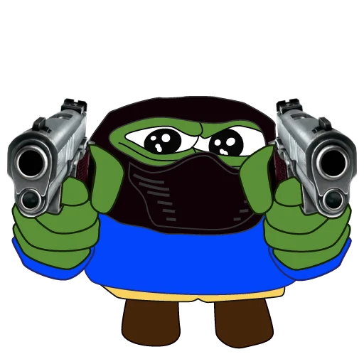 😡 Стикер «bagsy-pepes» для Telegram