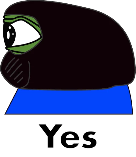🤝 Стикер «bagsy-pepes» для Telegram