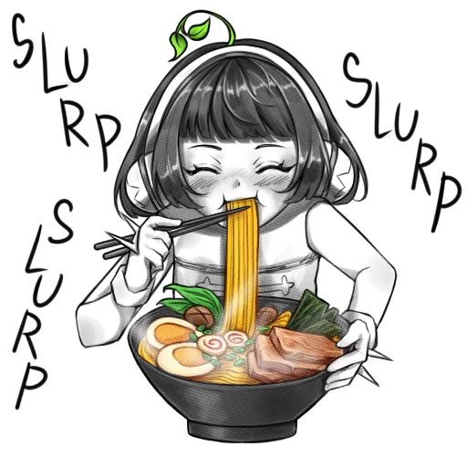 🍜 Стикер «bairri» для Telegram