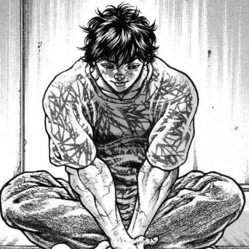 🖤 Стикер «Baki Hanma» для Telegram