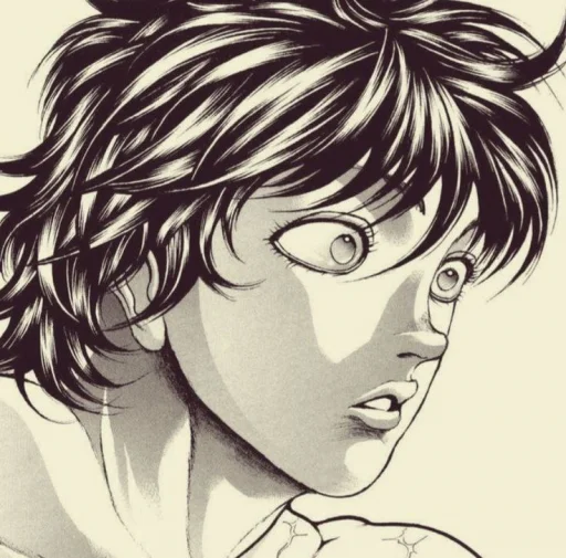 😳 Стикер «Baki Hanma» для Telegram