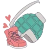 Стикер 12 Bakudeku