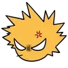 Стикер 9 😒 BakuDeku cursed