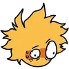 Стикер 22 😒 BakuDeku cursed