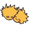 Стикер 50 😒 BakuDeku cursed