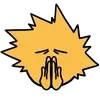 Стикер 32 😒 BakuDeku cursed