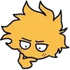 Стикер 46 😒 BakuDeku cursed
