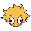 Стикер 12 😒 BakuDeku cursed