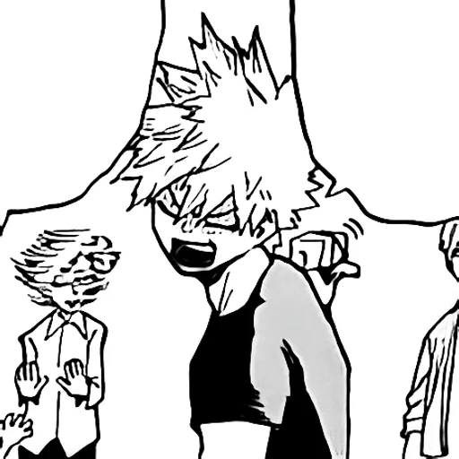 💥 Стикер «Bakugo» для Telegram