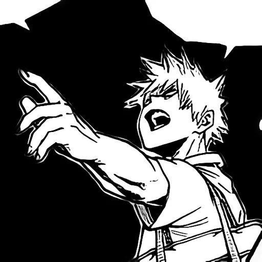 💥 Стикер «Bakugo» для Telegram