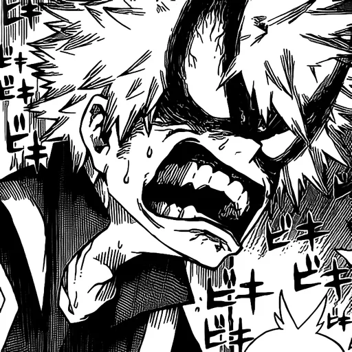 💥 Стикер «Bakugo» для Telegram