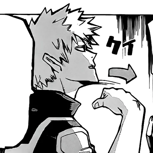 💥 Стикер «Bakugo» для Telegram