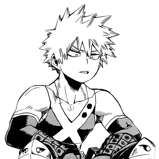 Стикерпак Bakugo для Telegram — скачать