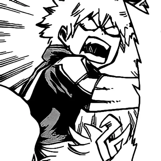 💥 Стикер «Bakugo» для Telegram