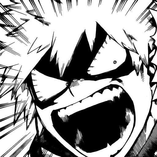 💥 Стикер «Bakugo» для Telegram