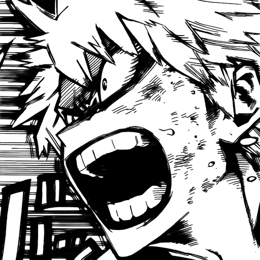 💥 Стикер «Bakugo» для Telegram
