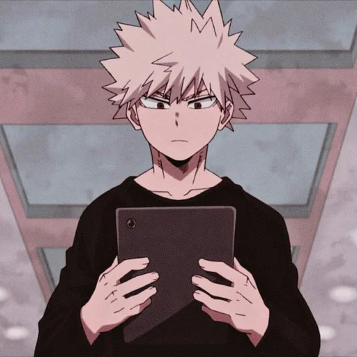 🥯 Стикер «Bakugo Katsuki» для Telegram