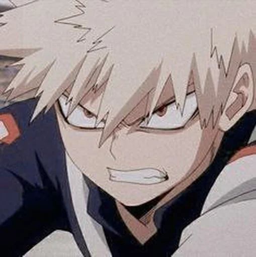 🥯 Стикер «Bakugo Katsuki» для Telegram