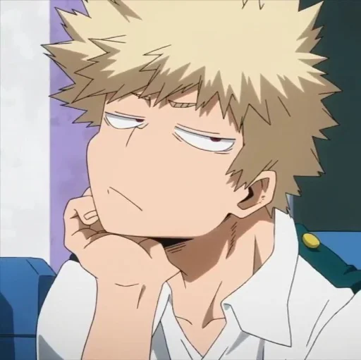 🥯 Стикер «Bakugo Katsuki» для Telegram