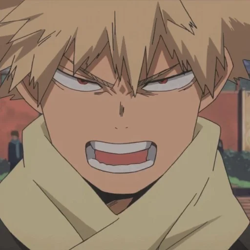 🥯 Стикер «Bakugo Katsuki» для Telegram