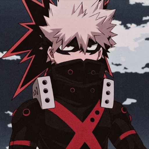 🥯 Стикер «Bakugo Katsuki» для Telegram