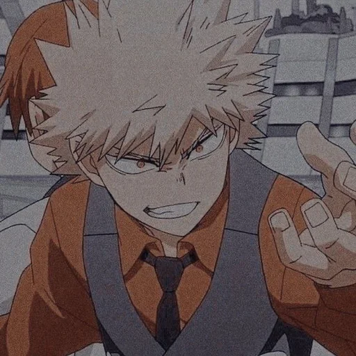 🥯 Стикер «Bakugo Katsuki» для Telegram