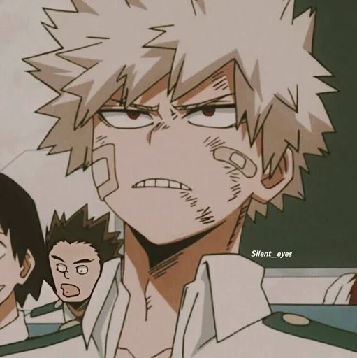 🥯 Стикер «Bakugo Katsuki» для Telegram