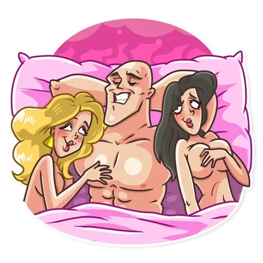 🥰 Стикер «Лысый из brazzers» для Telegram