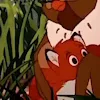 Стикер 28 Lovely Fox Tod
