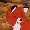 Стикер 30 Lovely Fox Tod