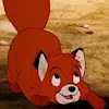 Стикер 16 Lovely Fox Tod