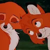 Стикер 58 Lovely Fox Tod