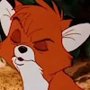 Стикер 18 Lovely Fox Tod