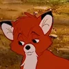 Стикер 15 Lovely Fox Tod