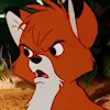 Стикер 17 Lovely Fox Tod