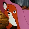 Стикер 6 Lovely Fox Tod